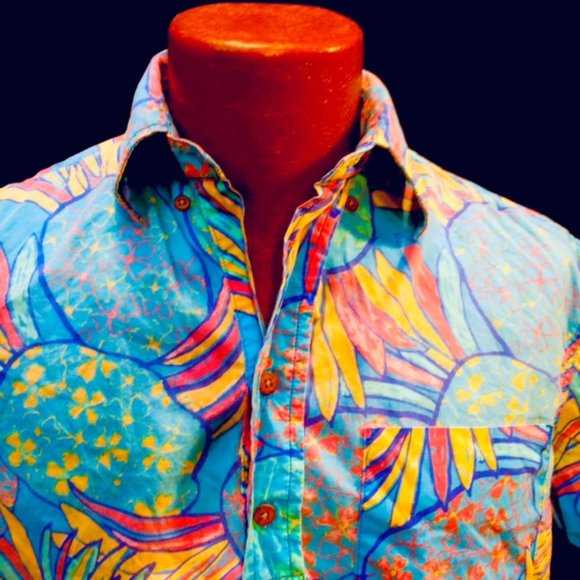 Chubbie Nutter Pineapple Button Down Shirt - Picture 3 of 11